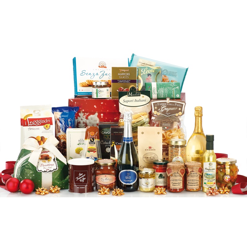 Christmas Gift Basket with 27 specialities