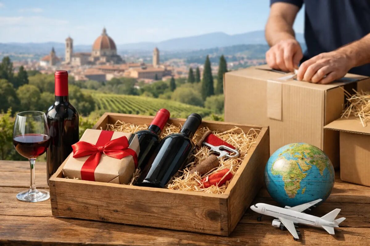 How to Send Wine Gift to Italy