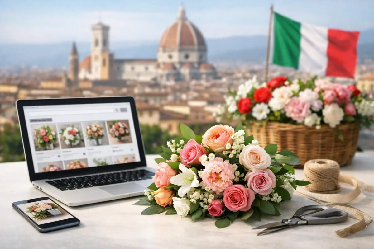 Online Florist Marketplace Review for Italy